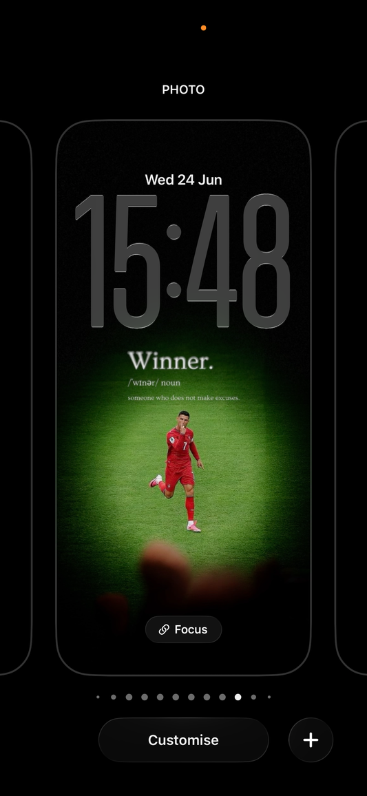 Ronaldo — Winner. · Solo Run