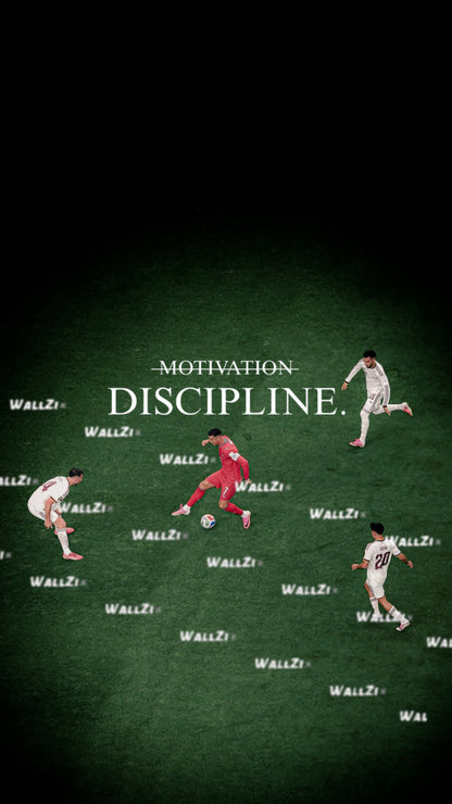 Ronaldo — Discipline Over Motivation · Pitch