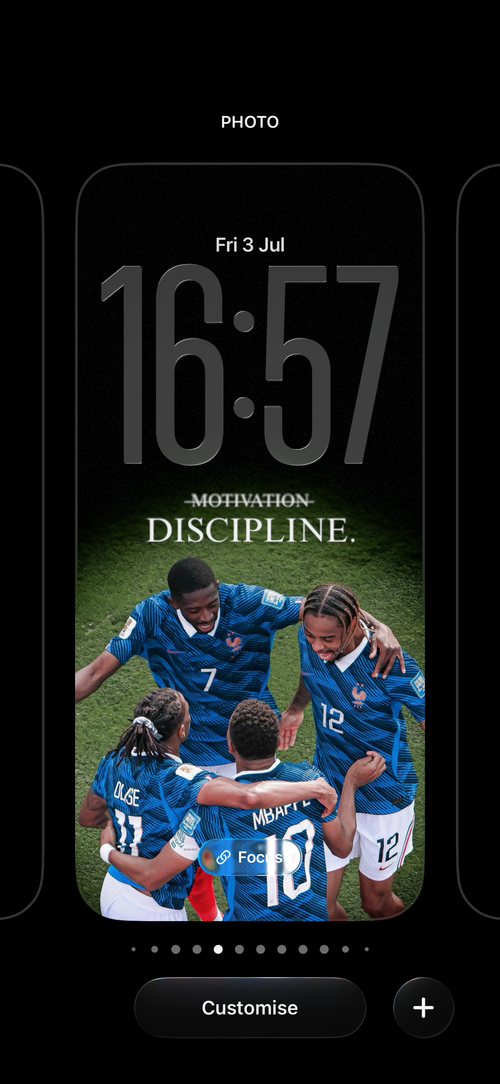 France — Discipline Over Motivation