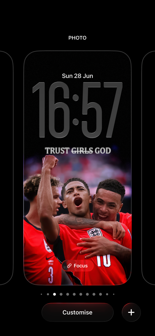 England — Trust God, Not Girls