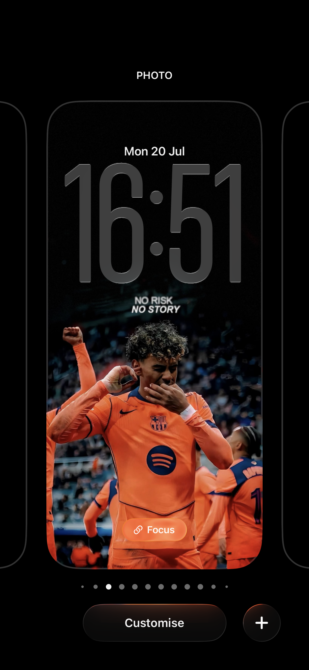 Lamine Yamal — No Risk, No Reward · Orange Kit