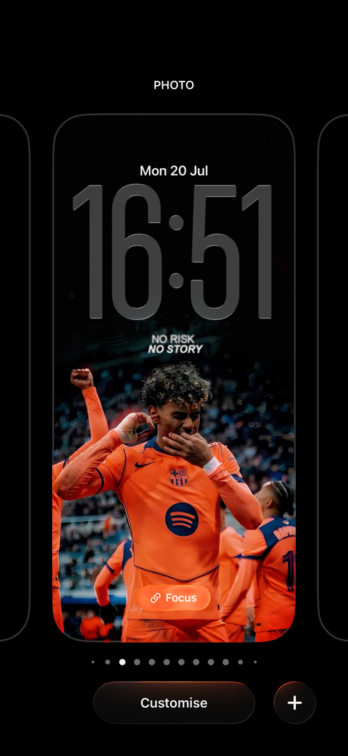 Lamine Yamal — No Risk, No Reward · Orange Kit