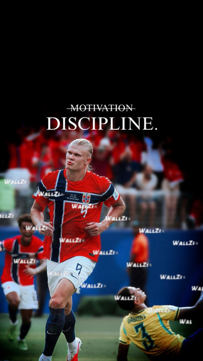 Haaland — Discipline Over Motivation