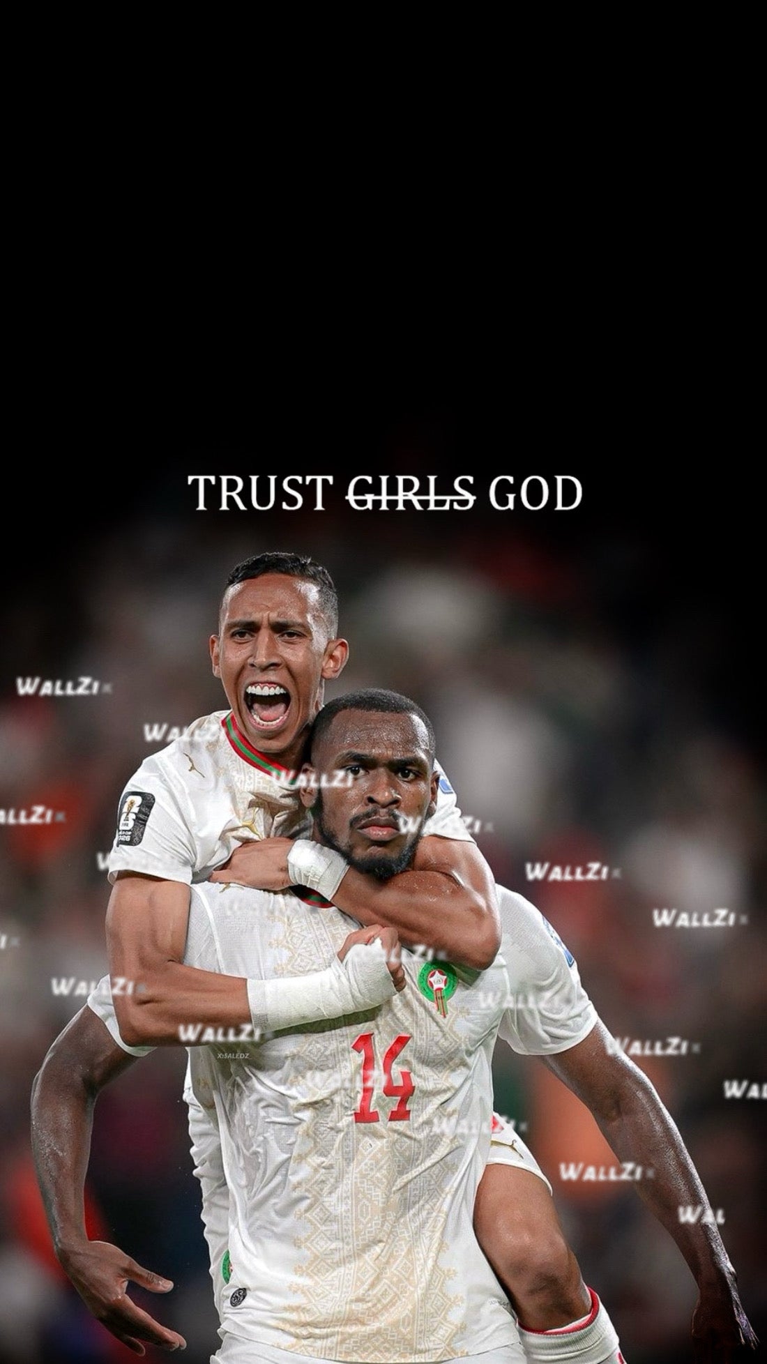 Morocco — Trust God, Not Girls · White Kit
