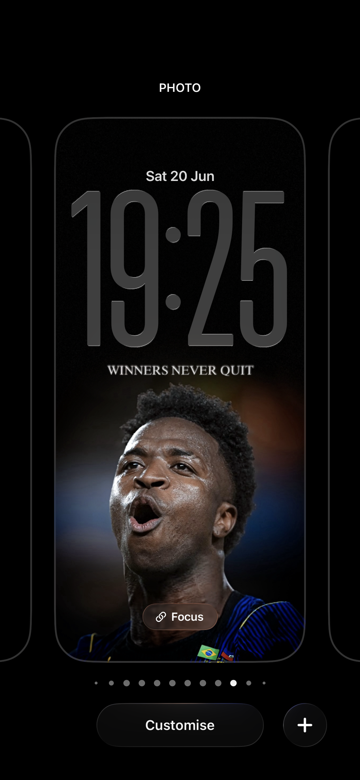 Vinícius Jr — Winners Never Quit · Close-Up