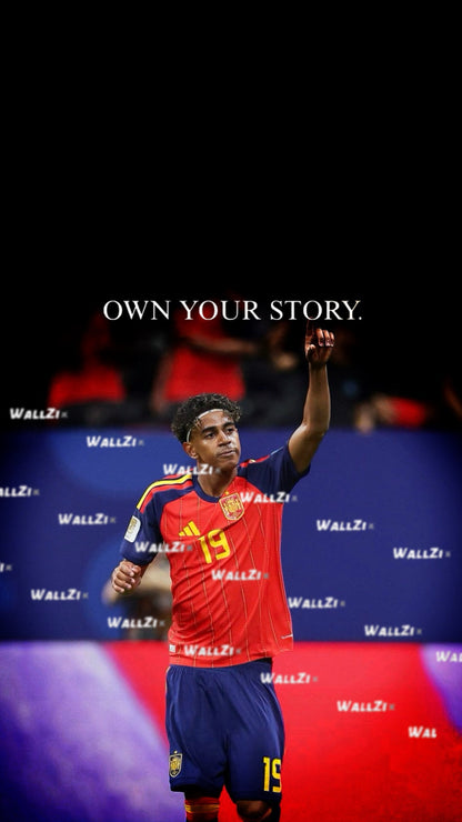 Lamine Yamal — Own Your Story · Pose