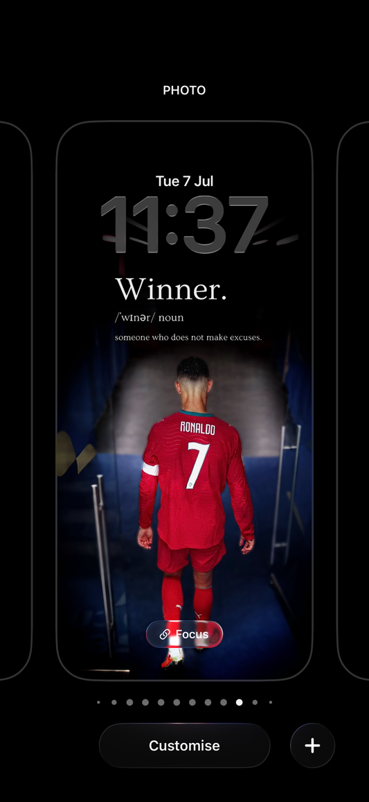 Ronaldo — Winner. · No. 7