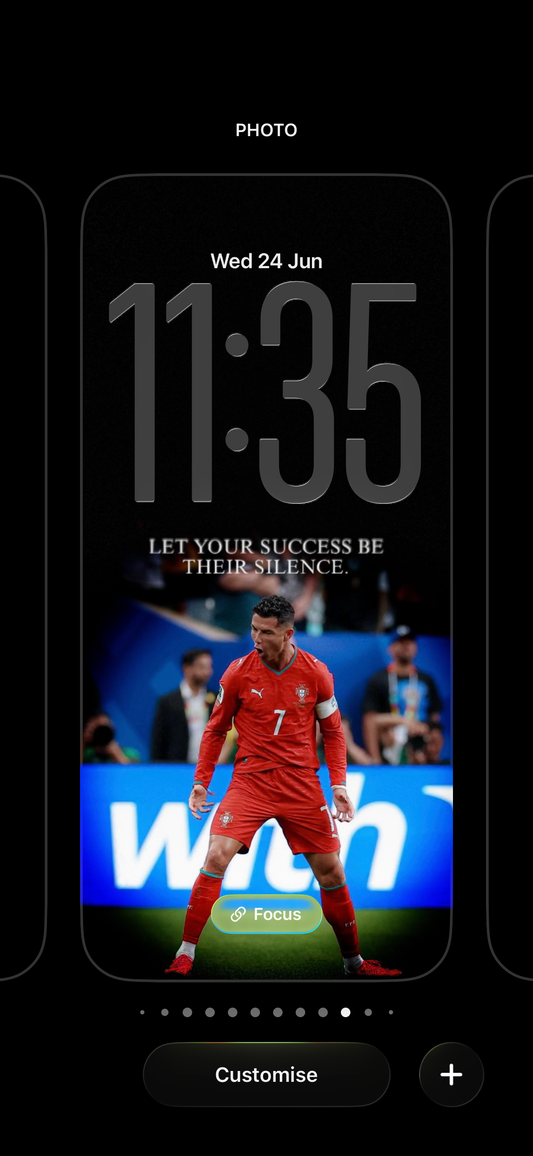 Ronaldo — Let Your Success Be Their Silence
