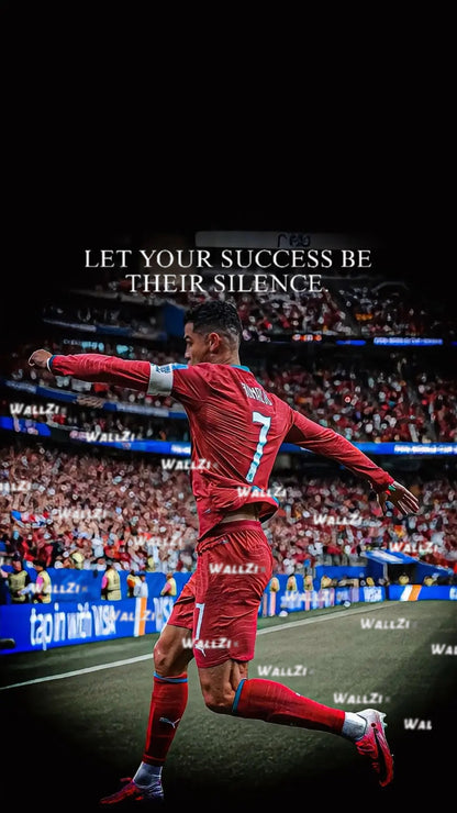 Ronaldo — Let Your Success Be Their Silence · Celebration