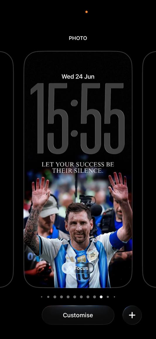 Messi — Let Your Success Be Their Silence · Argentina Kit