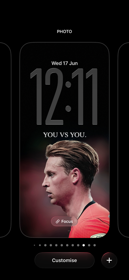 Frenkie de Jong — You vs You · Close-Up