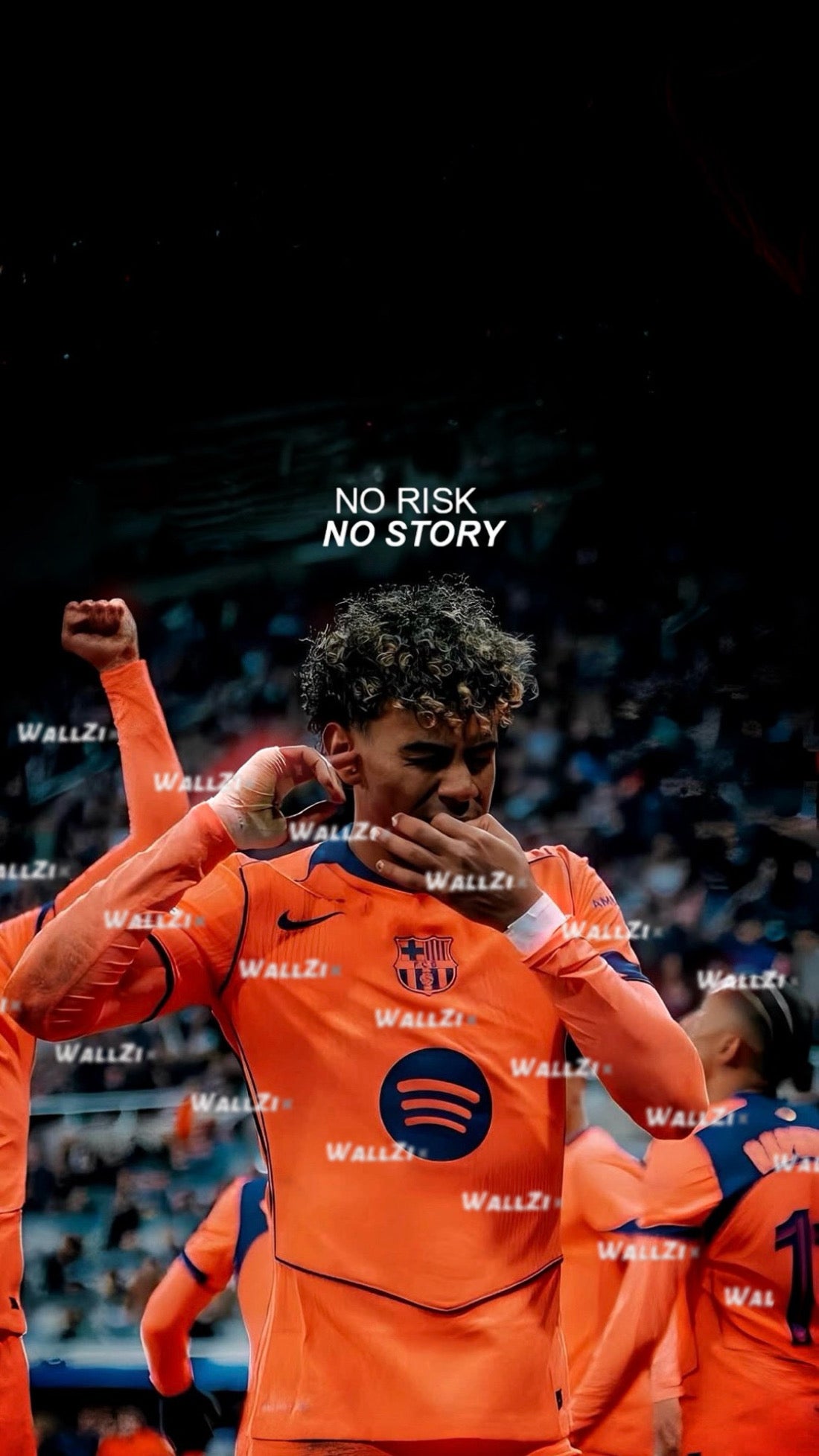 Lamine Yamal — No Risk, No Reward · Orange Kit
