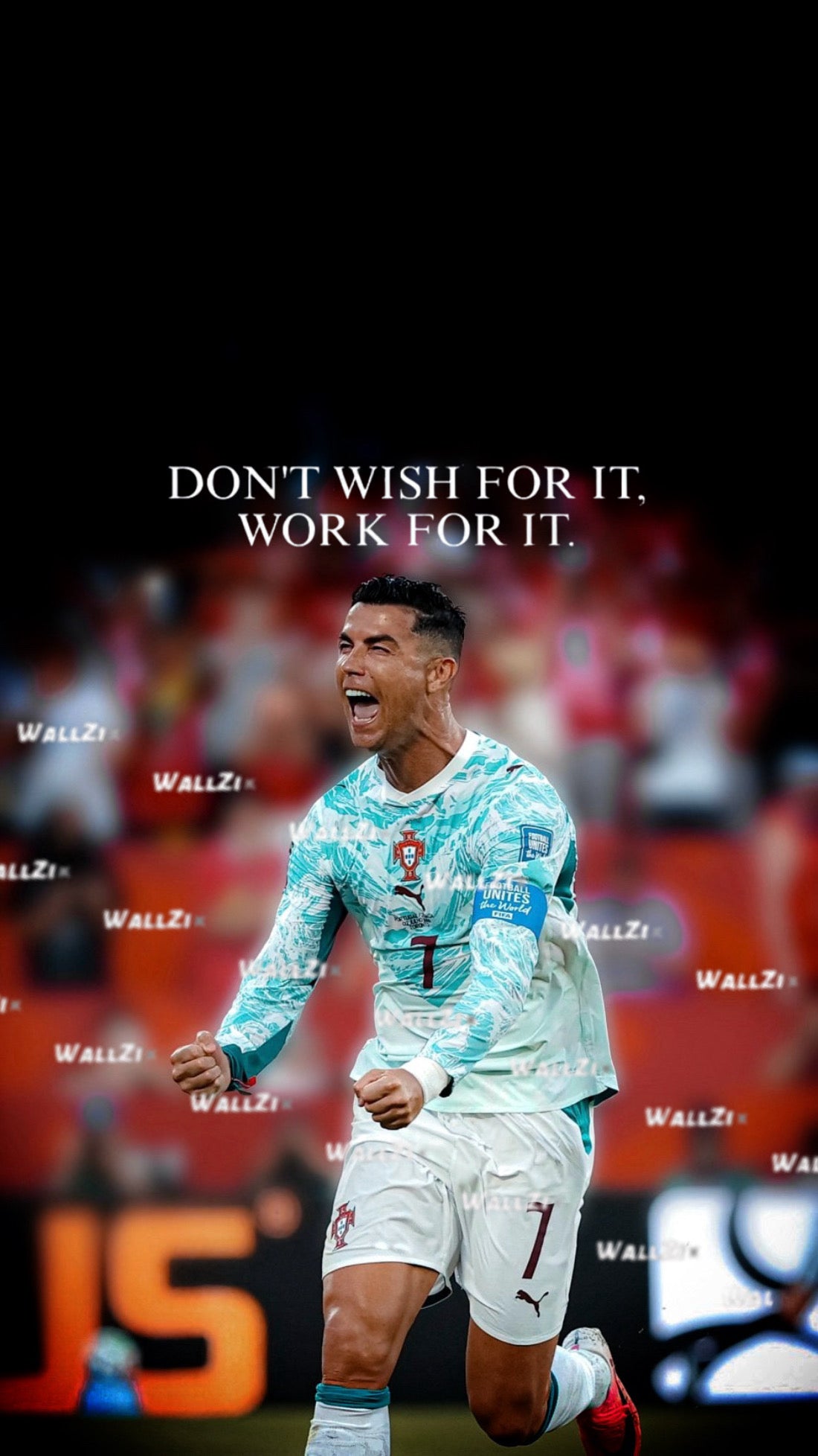 Ronaldo — Don’t Wish For It, Work For It · White Kit