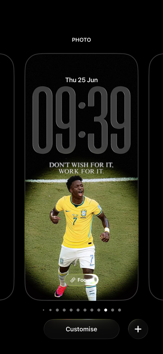 Vinícius Jr — Don’t Wish For It, Work For It