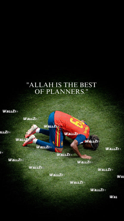 Lamine Yamal — Allah Is The Best Of Planners · Green
