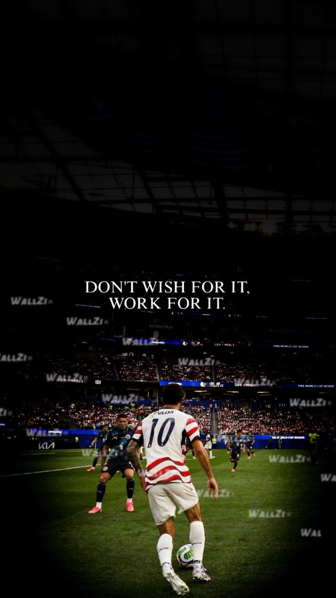 Pulisic — Don’t Wish For It, Work For It