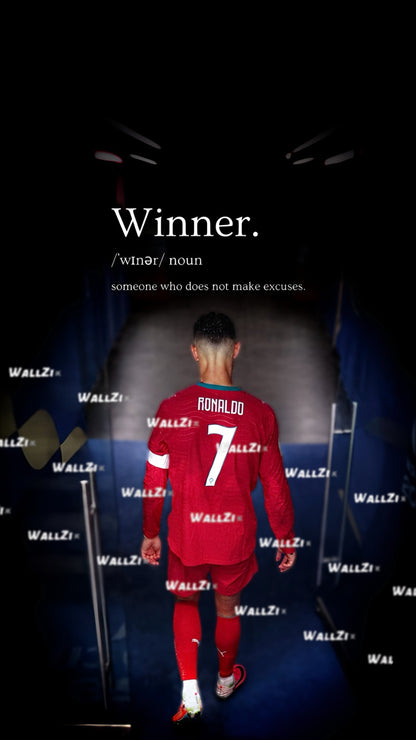 Ronaldo — Winner. · No. 7