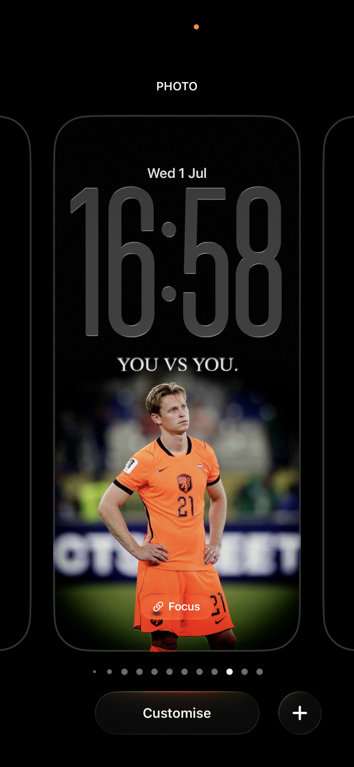 Frenkie de Jong — You vs You · Orange Kit