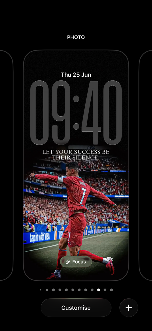 Ronaldo — Let Your Success Be Their Silence · Celebration