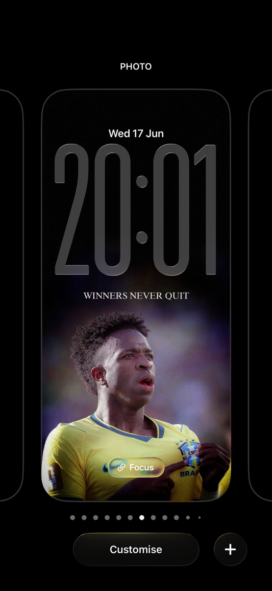 Vinícius Jr — Winners Never Quit · Brazil Kit