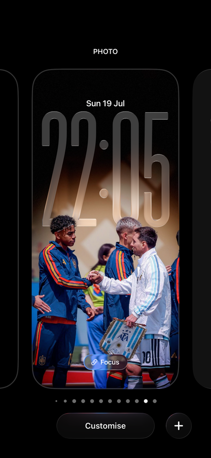 Lamine Yamal & Messi · The Bath Photo