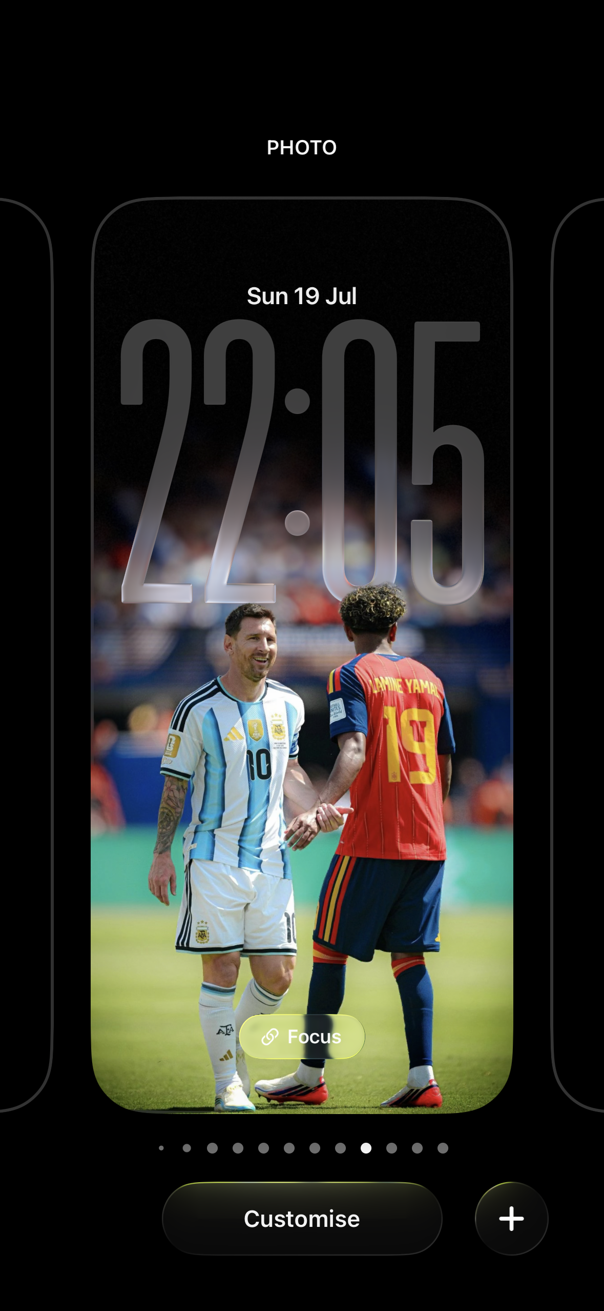 Lamine Yamal & Messi · Finalissima